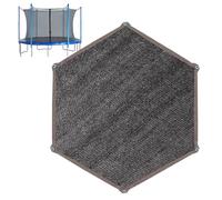 Trampoline Sun Shade Cover - Foldable Tear-Resistant Canopy, Outdoor Sun Protection Awning, Trampoline Net Shade | Outdoor Sports and Garden Accessory For 6ft 8ft 10ft 12ft 14ft Round
