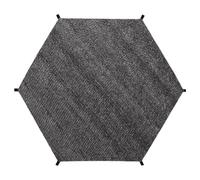 Trampoline Sunshade Cover | PP Mesh, 6-14ft Round | UV Protection Canopy For 6 Or 8 Poles | Heat Shield Top For Backyard Trampolines