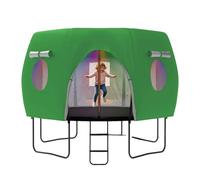 Trampoline Tent - Pumpkin Cover with Window | Outdoor Sun & Rain Shield
