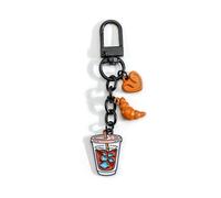 Tranbath Juego de llaveros de café con tazas de café, bolsas colgantes y colgante de pan, regalo de cumpleaños para mujeres, juegos de regalo para novia, mejor amiga o hermana, ideas de regalos, Café