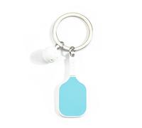 Tranbath Llavero de pickleball con diseño de raqueta y bola, recuerdos perfectos para pickleball, ideal como regalos para mujeres, regalo de cumpleaños para novia o hermana, duradero y elegante