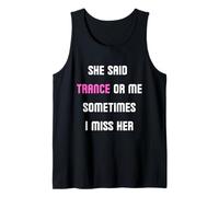 Trance Or Me Sometimes I Extraño Su EDM Raver DJ Rave Camiseta sin Mangas