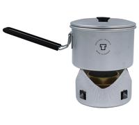Trangia Micro Original - Estufa compacta ligera | perfecta para acampar solo | Incluye taza en T con tapa