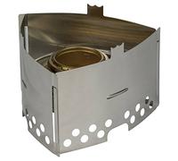 Parabrisas triangular Trangia con soporte para quemadores de gas, alcohol y gel