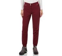 TRANGO Pant Largo FASNIA Pantalones, Burdeos, XXL para Mujer