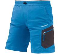 Trangoworld Guyanna Pant. Corto, Unisex niños, Azul Oscuro/Negro, 08