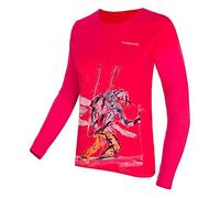 Trangoworld The Lonely WM Long Camiseta, Mujer, Rosa, XS