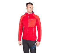 TRANGOWORLD Trx2 Stretch Pro Chaqueta, Hombre, Rojo Oscuro/Rojo, XL
