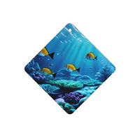 Tranquil - Ambientador de coche con diseño de paisaje submarino, 10 hojas colgantes perfumadas para coche
