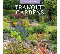 Tranquil Gardens - Calendario de pared cuadrado 2026 Red Robin Publishing