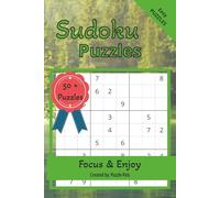 Tranquil Sudoku Puzzle Book: Sudoku Puzzles for Tranquility & Calming the Mind. Relax & Focus| 6x9 inches, 110 Pages | 50+ Puzzles with Solutions