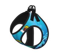 Tranquil Underwater Scenery - Juego de arnés y correa para perro, transpirable, ajustable, a prueba de escapes, para gatos y perros