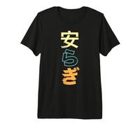 Tranquilidad, Paz Escrito con Kanji JAPONESES. Camiseta Premium