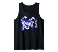 Tranquilidad, Paz Escrito con Kanji JAPONESES. Camiseta sin Mangas