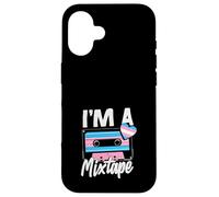 Trans Pride I'm A Mixtape para los partidarios de la Identidad LGBTQ+ Carcasa para iPhone 16