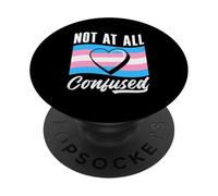 Trans Pride no se confunde en absoluto a los partidarios de la Identidad LGBTQ+ PopSockets PopGrip Adhesivo