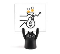 Transaction Buyer My Pocket - Soporte para notas, diseño de gato negro