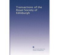 Transactions of the Royal Society of Edinburgh: Volume 11
