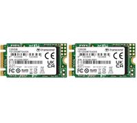 Transcend 120GB MTS420S M.2 2242 SATA III 6 GB/s Disco de Estado Sólido Interno 3D TLC NAND TS120GMTS420S (Paquete de 2)