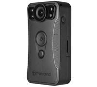 Transcend 128 GB, DrivePro Body 30, cámara Corporal, visión Nocturna, Wi-Fi y Bluetooth, IP67 Resistente a la Intemperie, 1440P 2K QHD, 12 Horas de duración de la batería, Ideal para la aplicación de