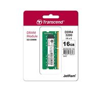 Transcend 16GB DDR4 3200 MT/s SODIMM 260pin 1R x8 unbuffered