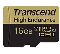 Transcend 16GB microSDHC Memoria Flash Clase 10 MLC - Tarjeta de Memoria (16 GB, MicroSDHC, Clase 10, MLC, 21 MB/s, Negro, Plata)