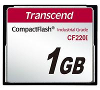 Transcend 1GB CF 1GB CompactFlash Memoria Flash - Tarjeta de Memoria (1 GB, CompactFlash, 40 MB/s, Negro)