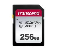 Transcend 256GSDC300S-E U3 SD Tarjeta de Memoria, Paquete abrefácil, TS256GSDC300S-E