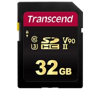 Transcend 32GB SDHC 700S Memory Card UHS-II, C10, U3, V90, 8K, Ultra HD, hasta 285/180 MB/s, diseñada para cámaras DSLR y videocámaras avanzadas TS32GSDC700S