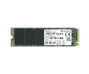 Transcend 500GB MTE115S M.2 2280 PCIe Gen3 x4 NVMe SSD, 3D NAND Flash, Bajo Consumo de Energía, para Laptop/Escritorio/Juegos TS500GMTE115S
