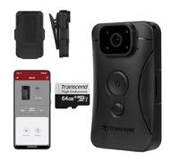 Transcend DrivePro Body 10 Cámara Corporal 1080p con visión Nocturna - TS64GDPB10C
