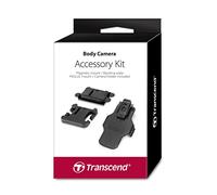 Transcend TS-DBK2 - Kit de Accesorios para Bodycam TS-32GDPB20A (Incluye un Clip de fijación magnético, un Soporte Molle y un Soporte para cámara)