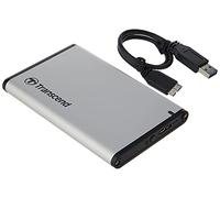 Transcend StoreJet 25S3 Carcasa de disco duro/SSD Plata 2.5" USB con suministro de corriente ( TS0GSJ25S3 )