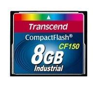 Transcend CF150 CompactFlash 8GB CompactFlash Memoria Flash - Tarjeta de Memoria (8 GB, CompactFlash, 30 MB/s, Negro)