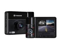 Transcend Dashcam DrivePro 550 64GB Dual, Wi-Fi, GPS y visión Nocturna | Lente trasera gran angular de 140° y giratoria de 180°, grabación en bucle, Head-Up Display, ADAS