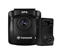 Transcend Dashcam DrivePro 620 64GB Doble cámara, Wi-Fi, GPS, Visión IR | Pantalla de 2,4 pulgadas, WiFi, GPS, sensor G, Visión IR, grabación en bucle, Modo Parking, ADAS para coches, taxis