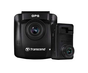 Transcend Dashcam DrivePro 620 64GB Doble cámara, Wi-Fi, GPS, Visión IR | Pantalla de 2,4 pulgadas, WiFi, GPS, sensor G, Visión IR, grabación en bucle, Modo Parking, ADAS para coches, taxis