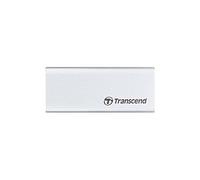 Transcend ESD260C Unidad de Estado Sólido Externa SSD 1TB, USB Tipo-C 3.2 Gen 2 (3.1 Gen 2), Protección por Contraseña, Plata
