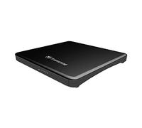 Transcend Extra Slim Portable DVD Writer Negro TS8XDVDS-K