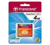 Transcend Flash Compacto de 4 GB y 133x