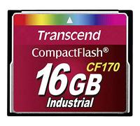 Transcend Industrial - Memoria Compact Flash de 16 GB (MLC)