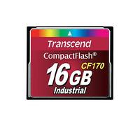 Transcend Industrial - Memoria Compact Flash de 16 GB (MLC)