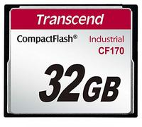 Transcend Industrial - Memoria Compact Flash de 32 GB (MLC)