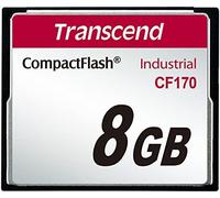 Transcend industrial - memoria compact flash de 8 gb (mlc)
