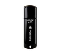 Transcend JF350 - Memoria USB 2.0 de 4 GB, Color Negro 4 GB Negro
