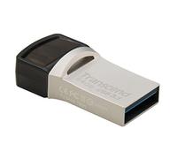 Transcend JF890 - 64GB OTG Conector Dual: USB 3.1 Gen 1 + Type C, Metálico, Hasta 130 MB/s