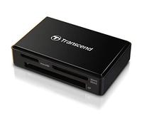 Transcned RDF8 - Lector de Tarjetas, conector USB tipo A, ranura SD, microSD, MS, y CF, Negro