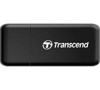 Transcend Lector de Tarjetas Multifunción, con Ranura SD y microSD y Conector USB USB 3.1 Gen 1, Negro - TS-RDF5K