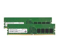 Transcend Memoria RAM JetRam 16GB (8GB x 2) DDR4 a 3200 MHz U-DIMM CL22 PC | PC4-25600, 288 pines, sin búfer, sin ECC, 1,2 V, actualización de ordenador PC