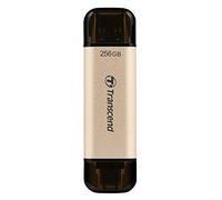 Transcend Memoria USB Dual JetFlash 930C 256GB, hasta 420 MB/s | Memoria USB 3.2 Gen 1, carcasa metálica para consola de videojuegos, memoria USB para fotos.
